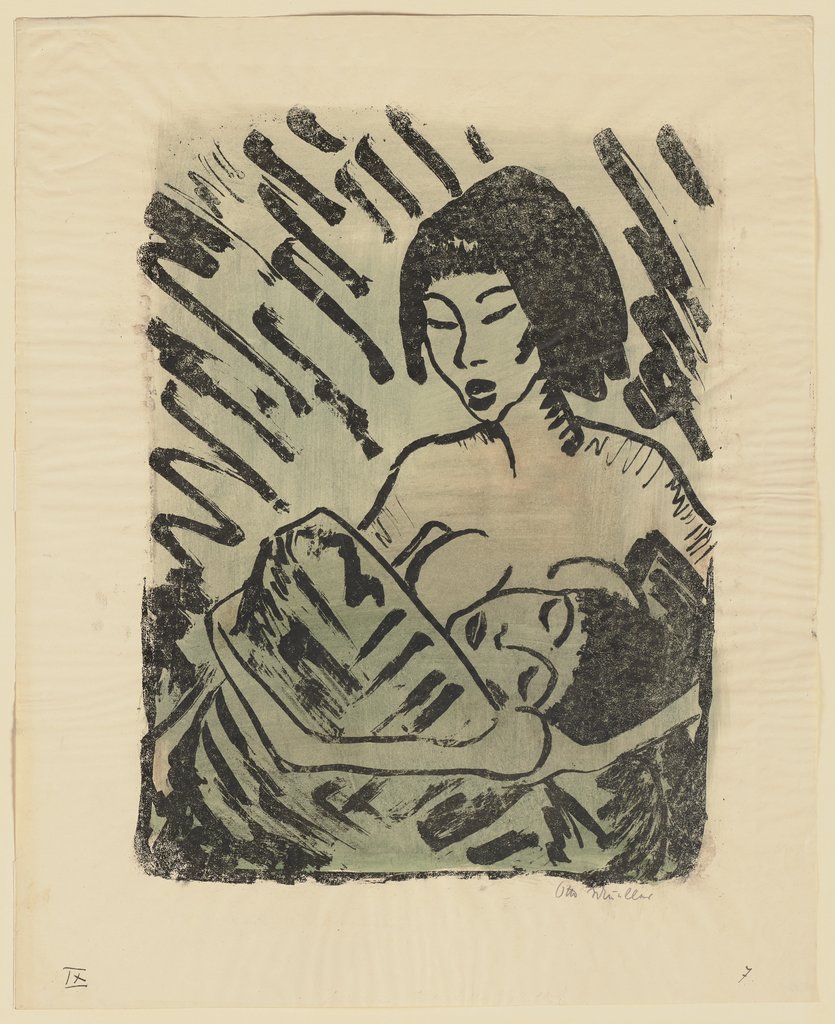 Mutter und Kind I, Otto Mueller