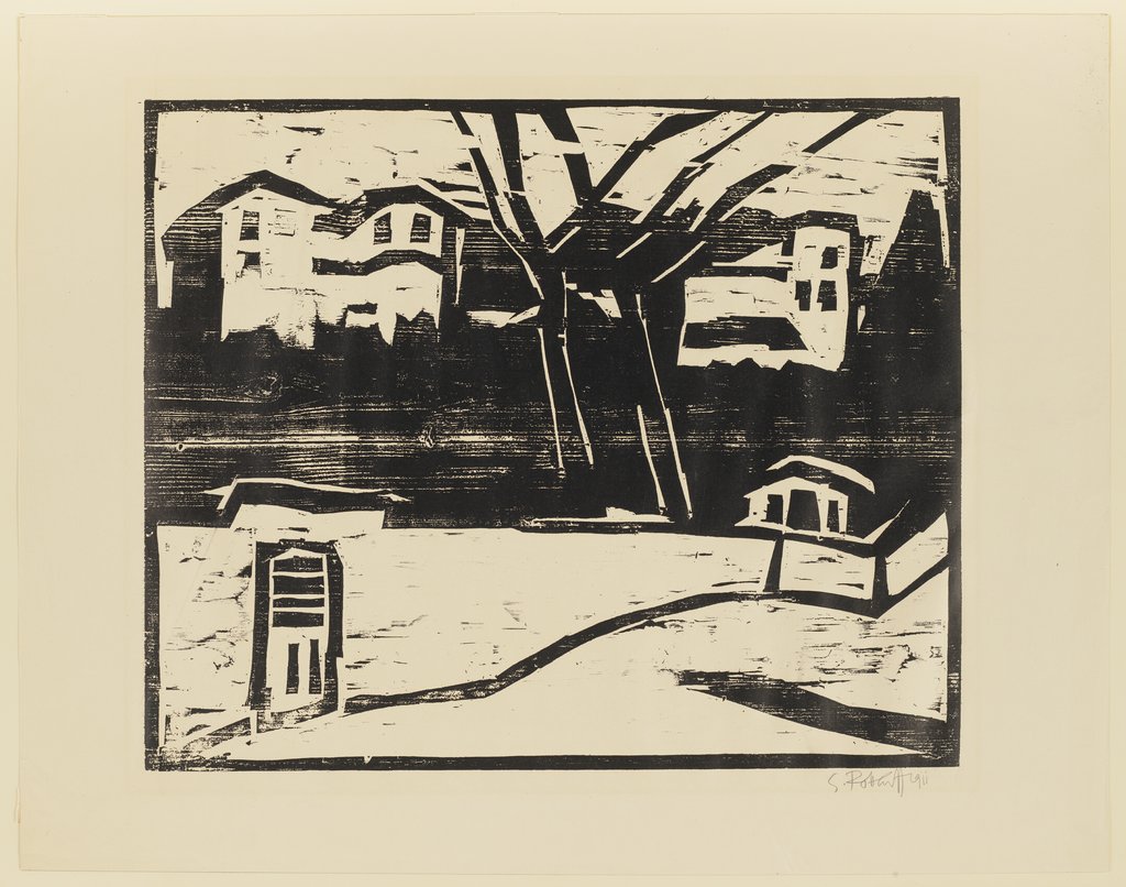 Elbchaussee bei Hamburg, Karl Schmidt-Rottluff