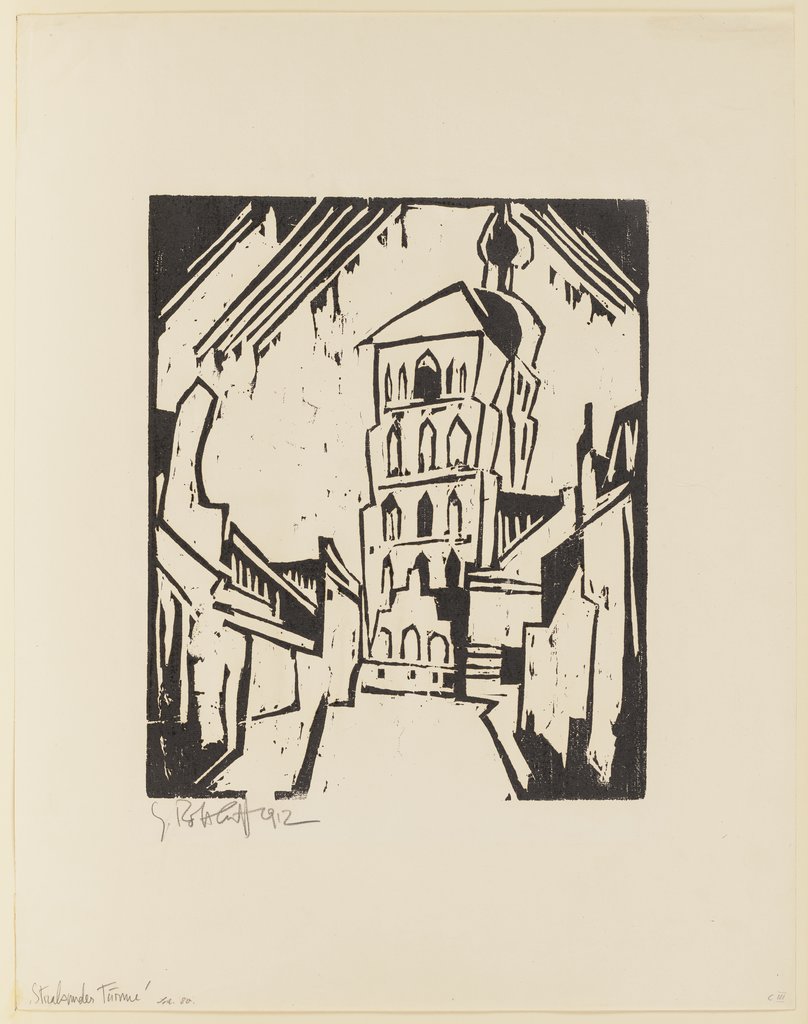 Stralsunder Türme, Karl Schmidt-Rottluff