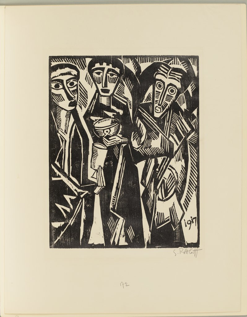 Die heiligen drei Könige, Karl Schmidt-Rottluff